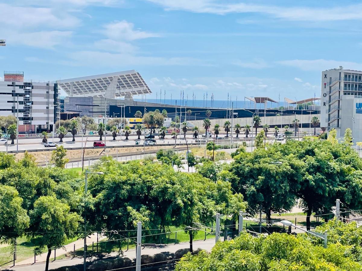 Forum De Barcelona Sea View Apartment With Garage Parking 산트 아드리아 데 베소스 외부 사진
