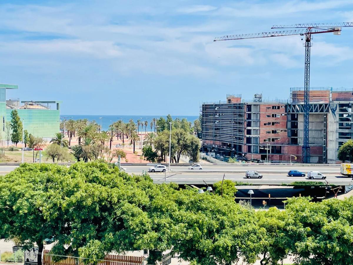 Forum De Barcelona Sea View Apartment With Garage Parking 산트 아드리아 데 베소스 외부 사진