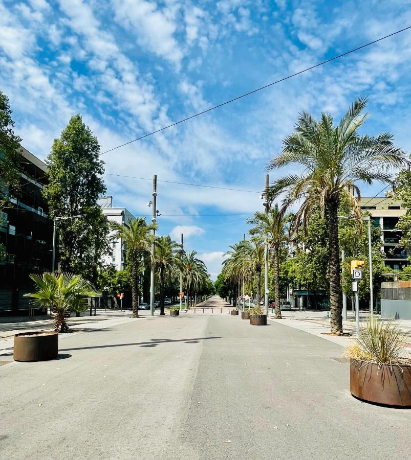 Forum De Barcelona Sea View Apartment With Garage Parking 산트 아드리아 데 베소스 외부 사진